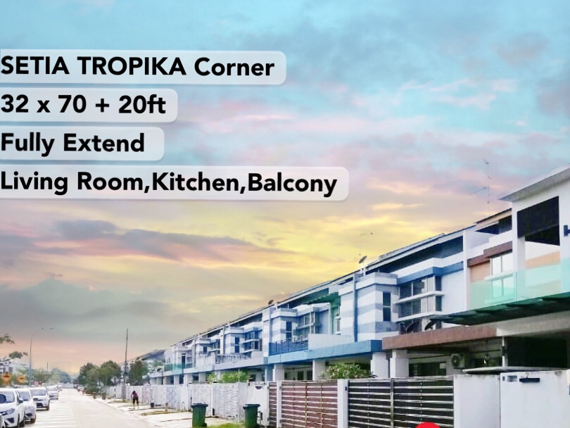 Setia Tropika Double Storey Corner Unit