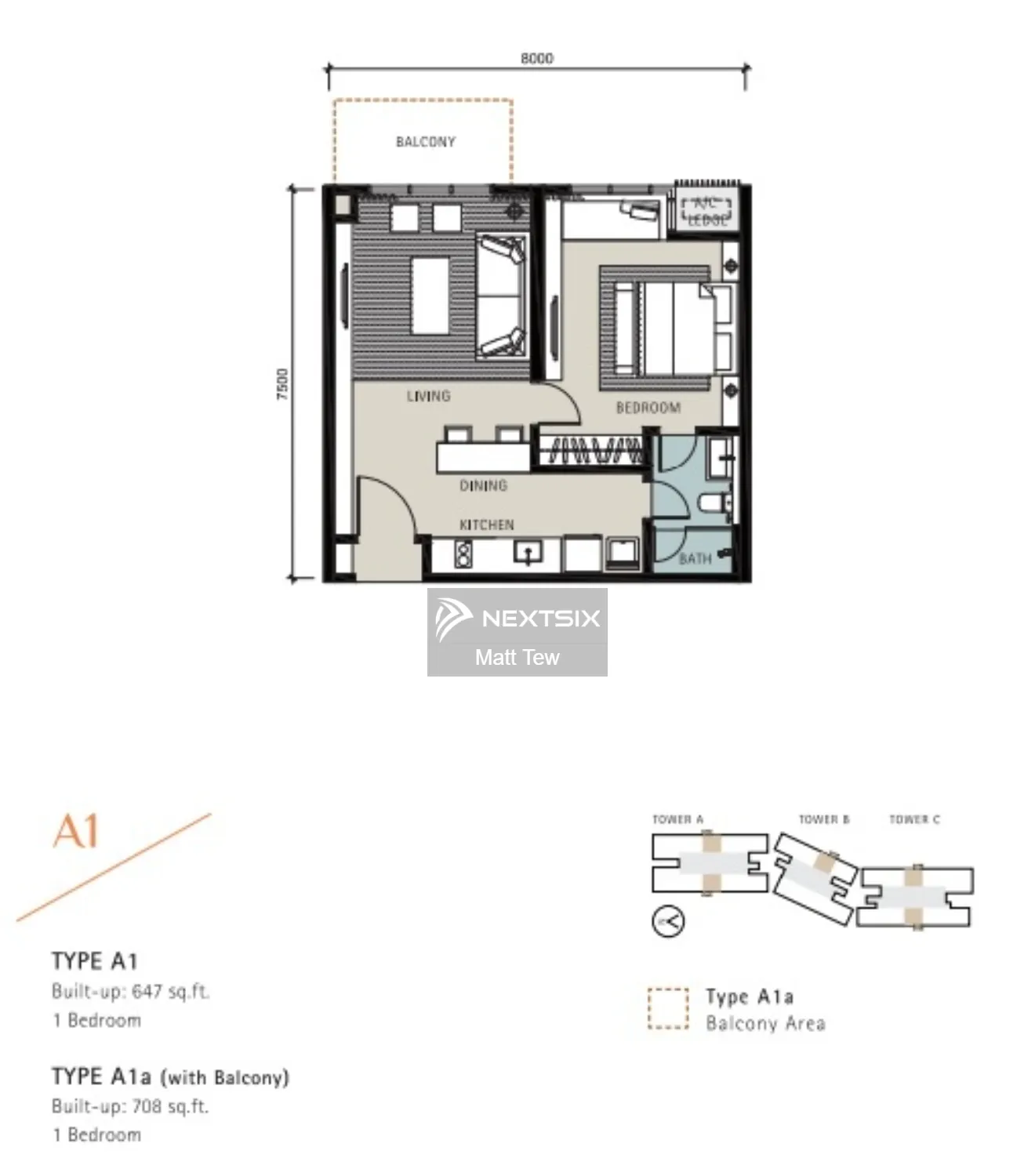 Serviced Residence floor plan - Image 1