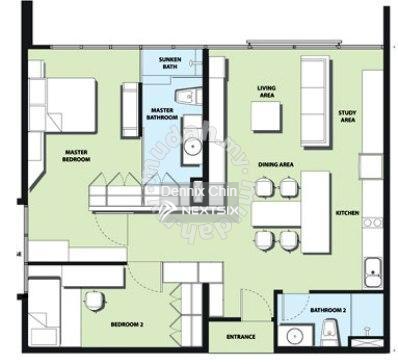Serviced Residence For Rent in Mont Kiara Wilayah Persekutuan Kuala Lumpur - Image 8