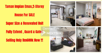 2-sty Superlink House For Sale in Skudai Johor