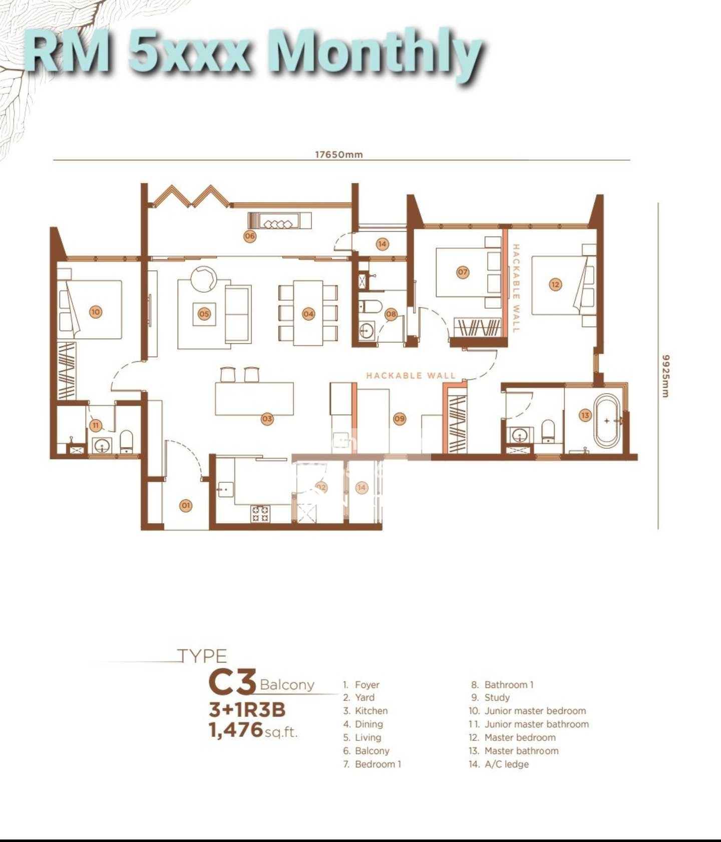 Serviced Residence For Sale in Dutamas Wilayah Persekutuan Kuala Lumpur - Image 7