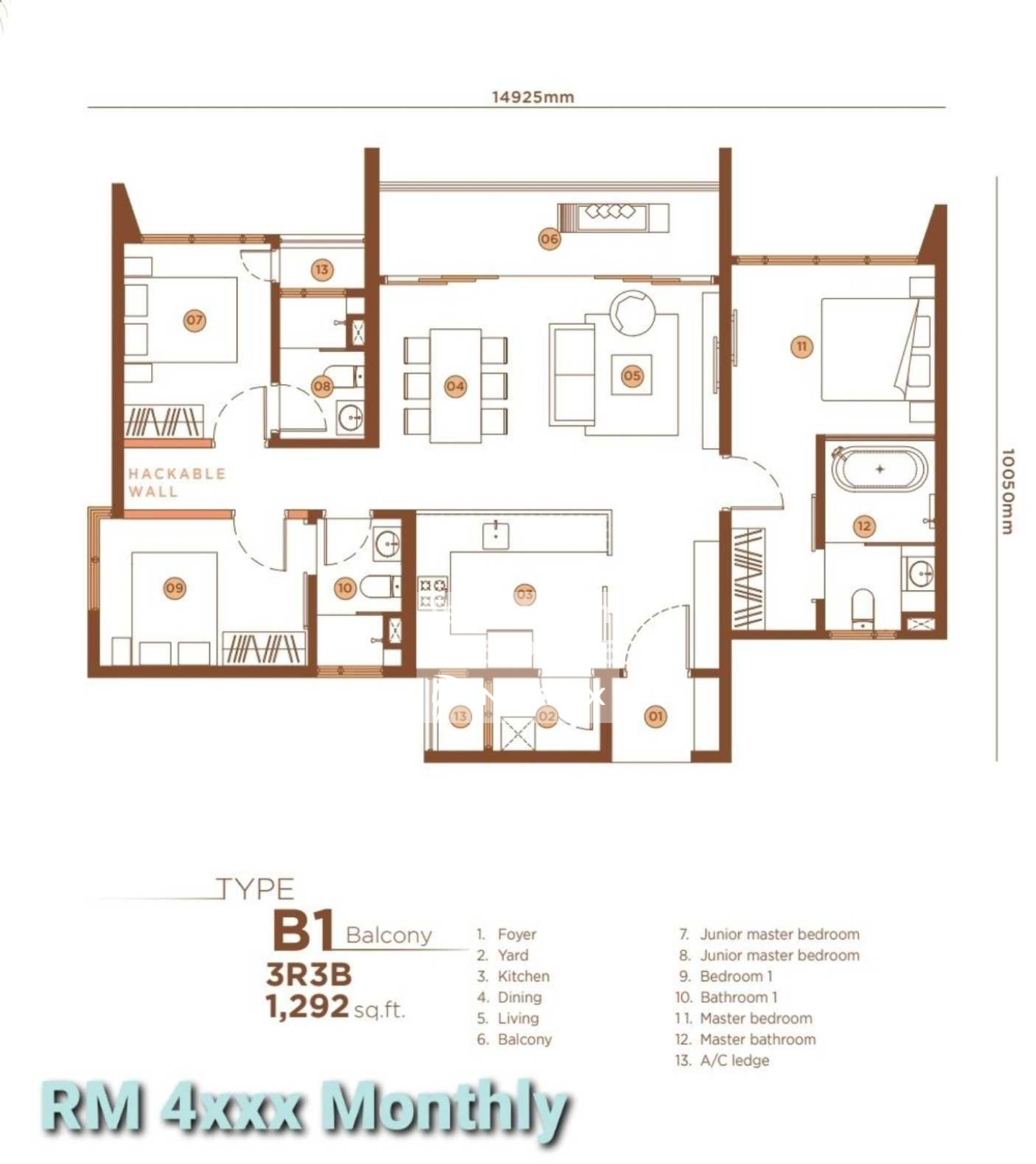 Serviced Residence For Sale in Dutamas Wilayah Persekutuan Kuala Lumpur - Image 6