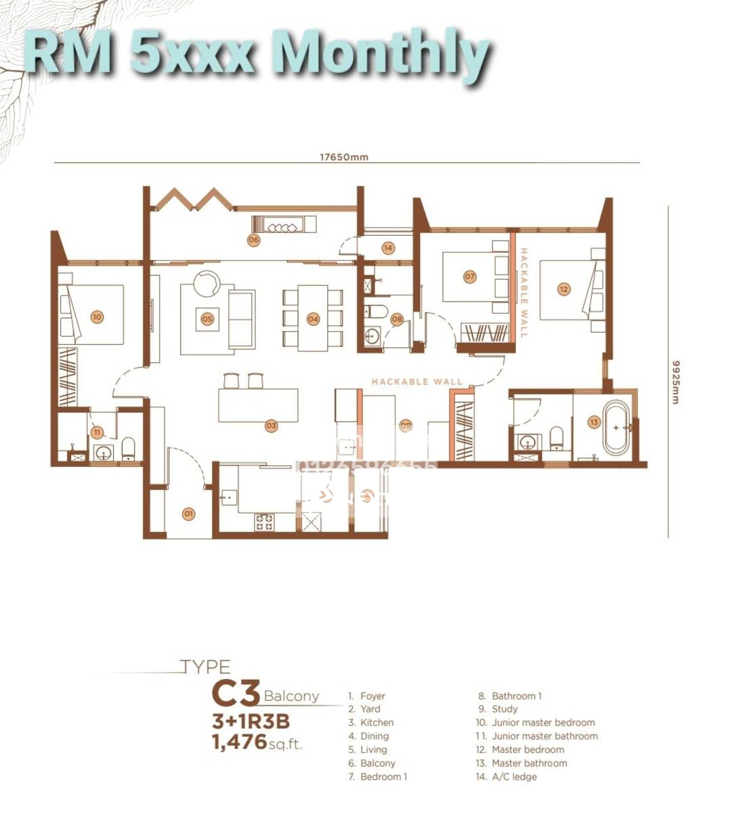 Serviced Residence For Sale in Dutamas Wilayah Persekutuan Kuala Lumpur - Image 7