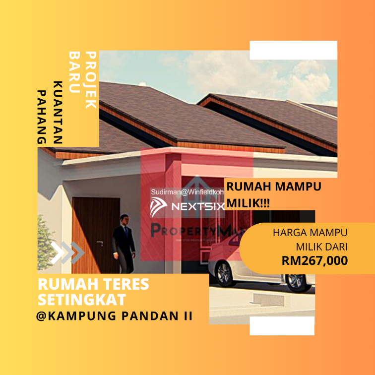 1-sty Terrace/Link House For Sale in Kuantan Pahang