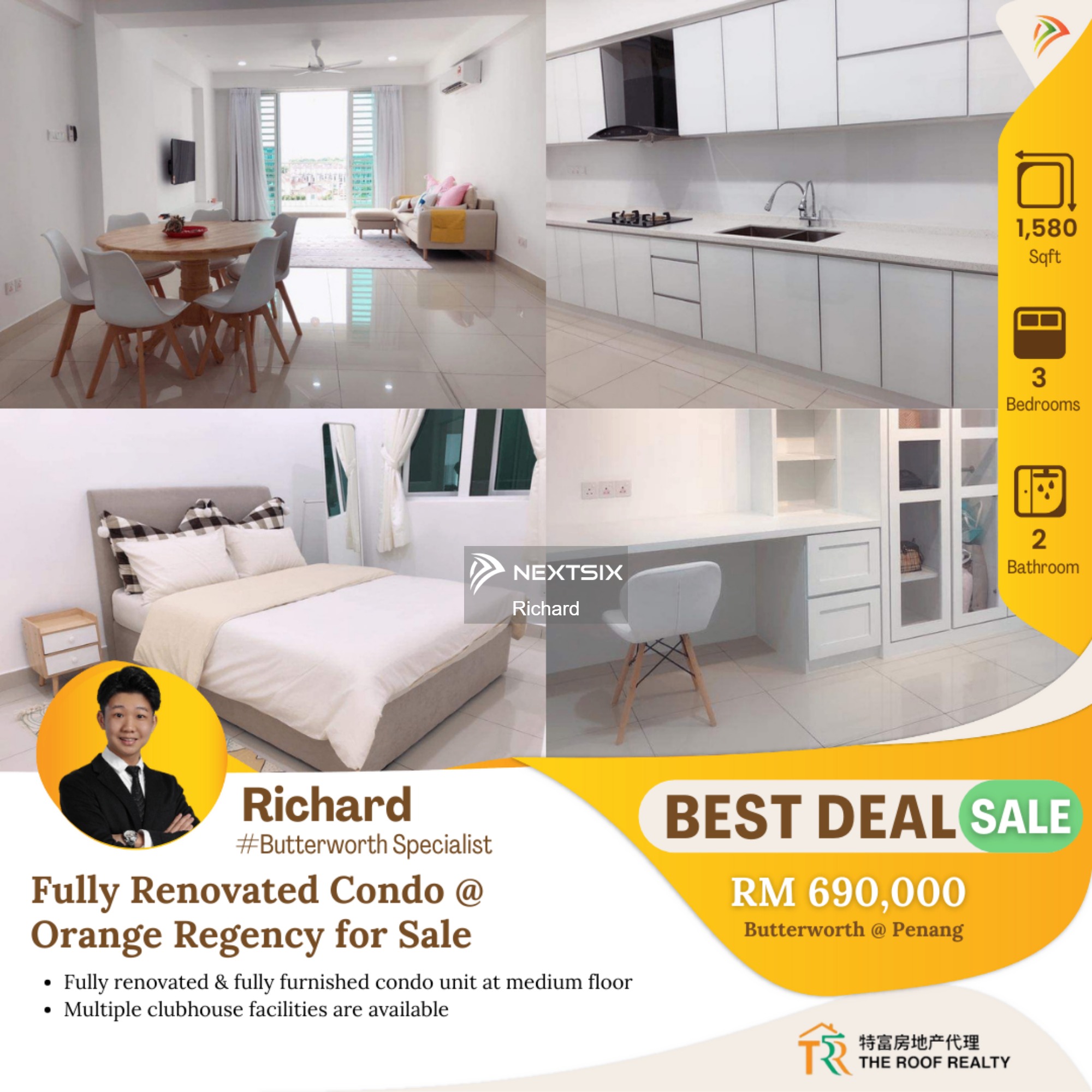 Condominium For Sale in Butterworth Penang