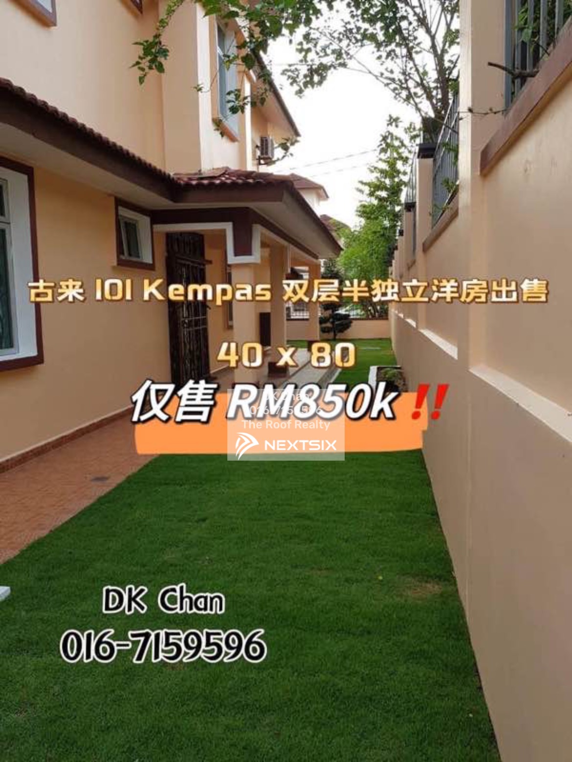 Semi-detached House For Sale in Kulai Johor