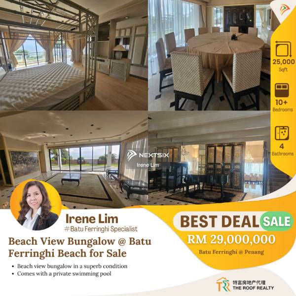 Bungalow For Sale in Batu Ferringhi Penang