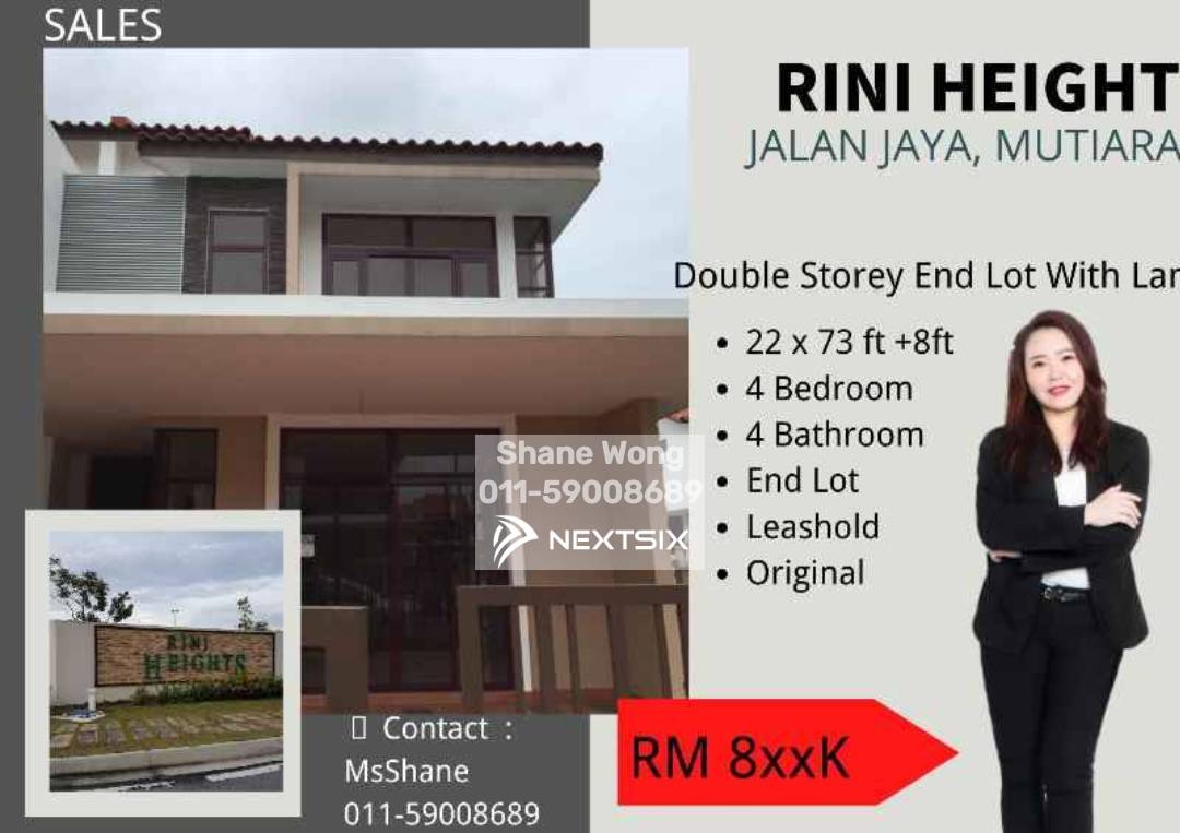 2-sty Terrace/Link House For Sale in Skudai Johor