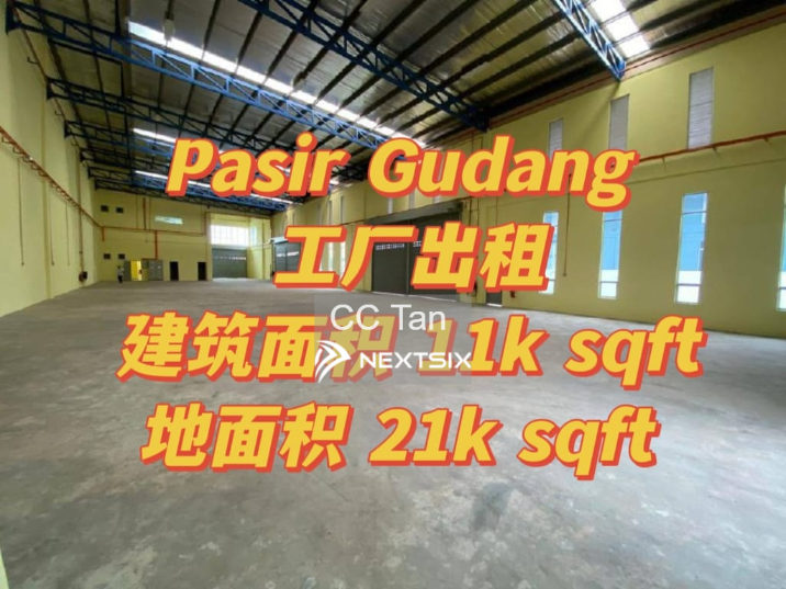 Pasir gudang Detached Factory For Lease