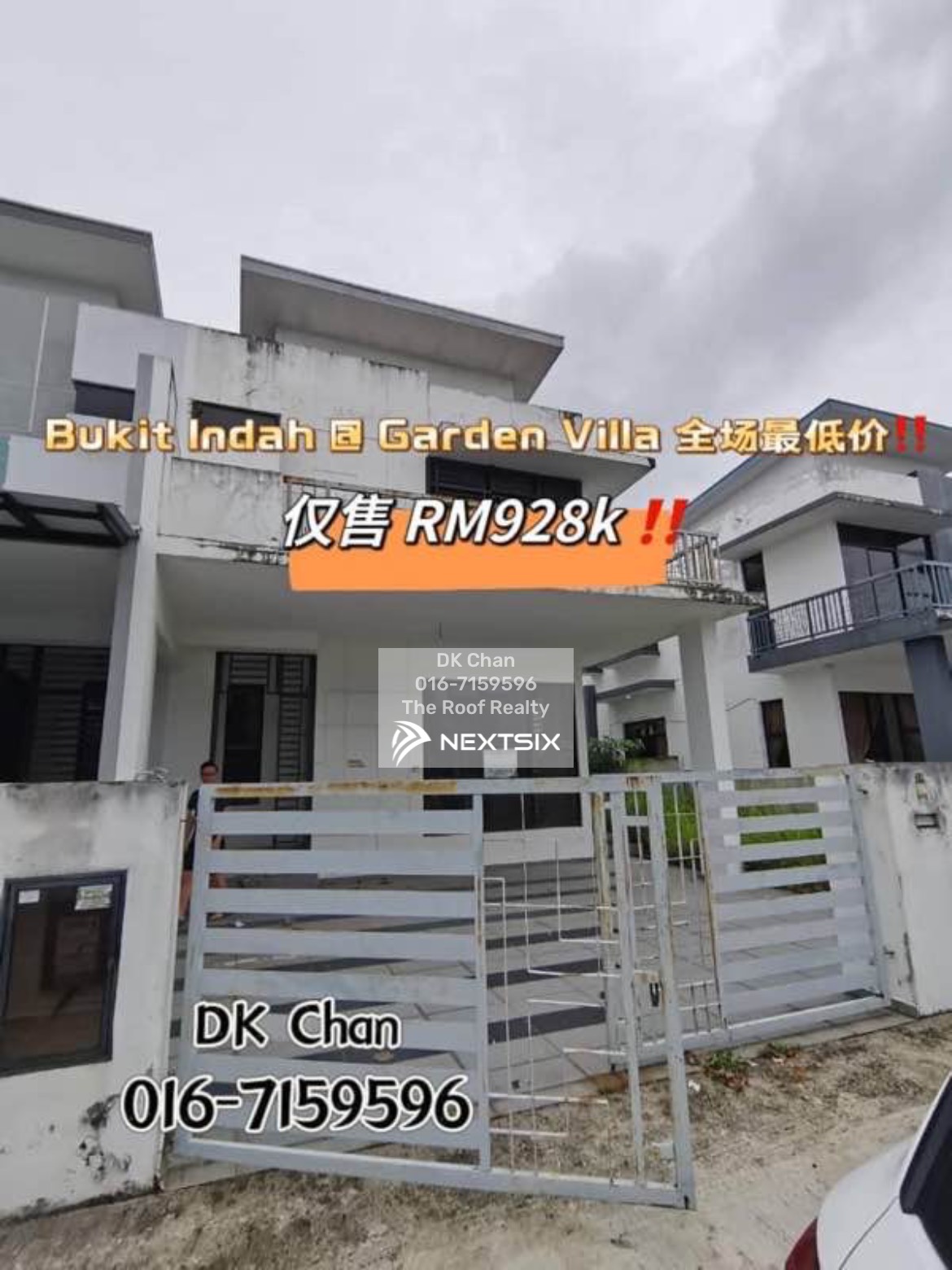 Cluster House For Sale in Johor Bahru Johor