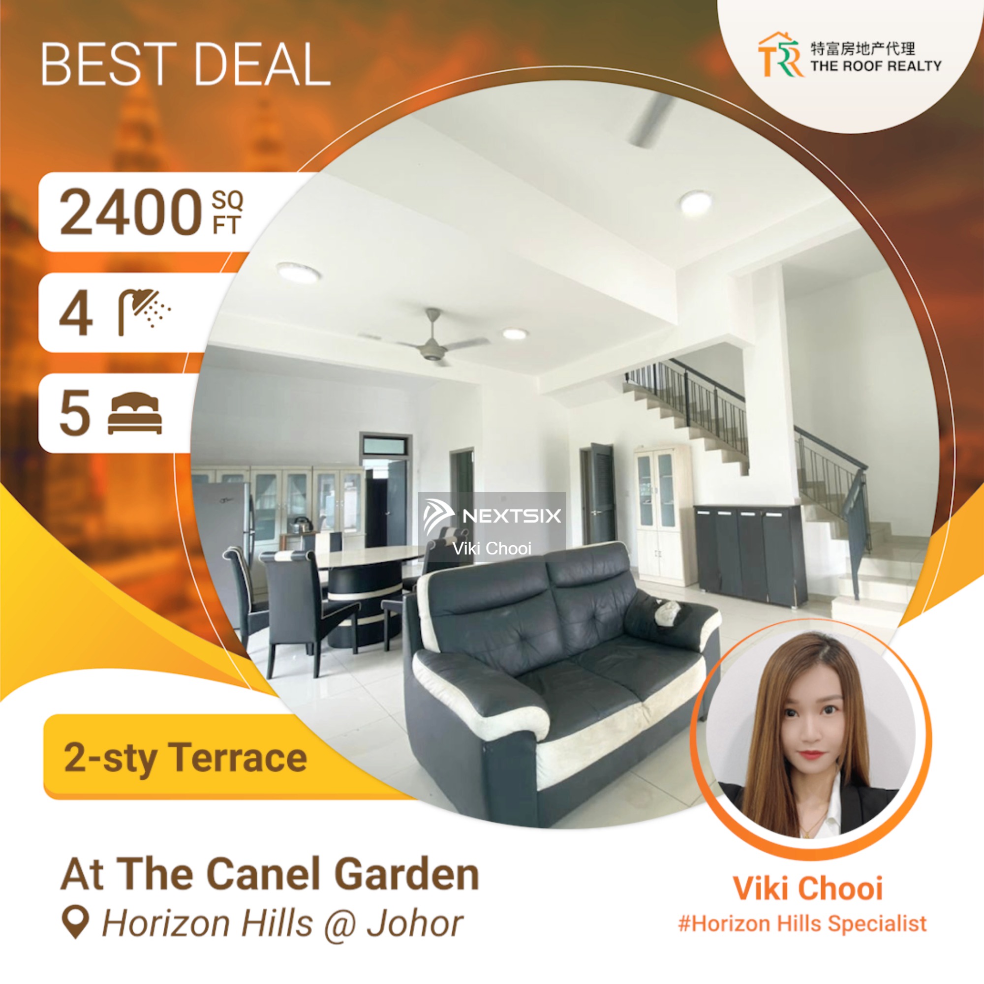 2-sty Terrace/Link House For Sale in Horizon Hills Johor - Image 10
