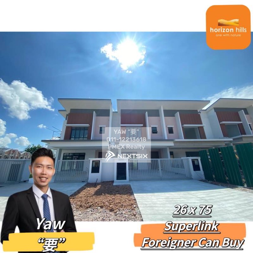 2-sty Terrace/Link House For Sale in Horizon Hills Johor