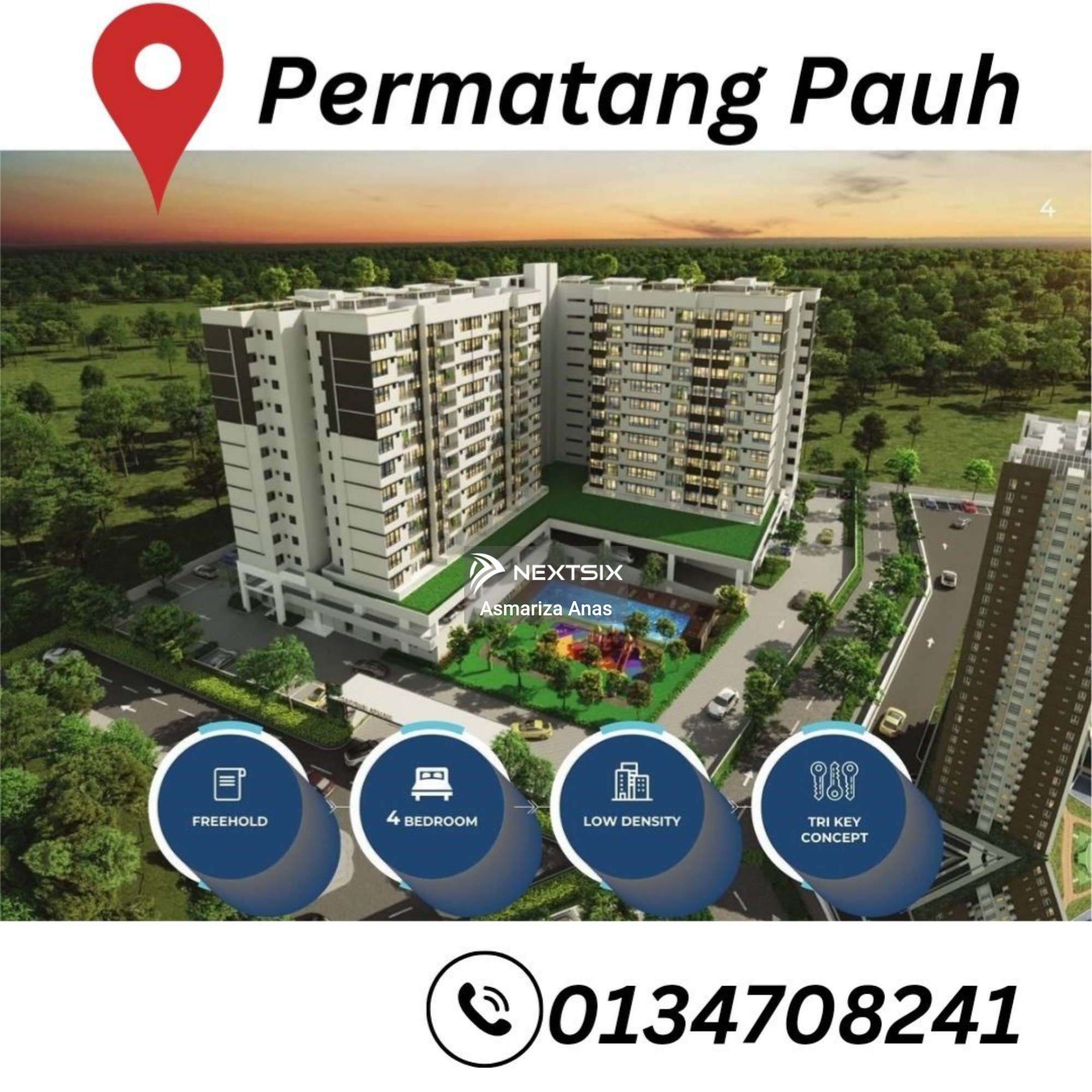 Condominium For Sale in Permatang Pauh Penang