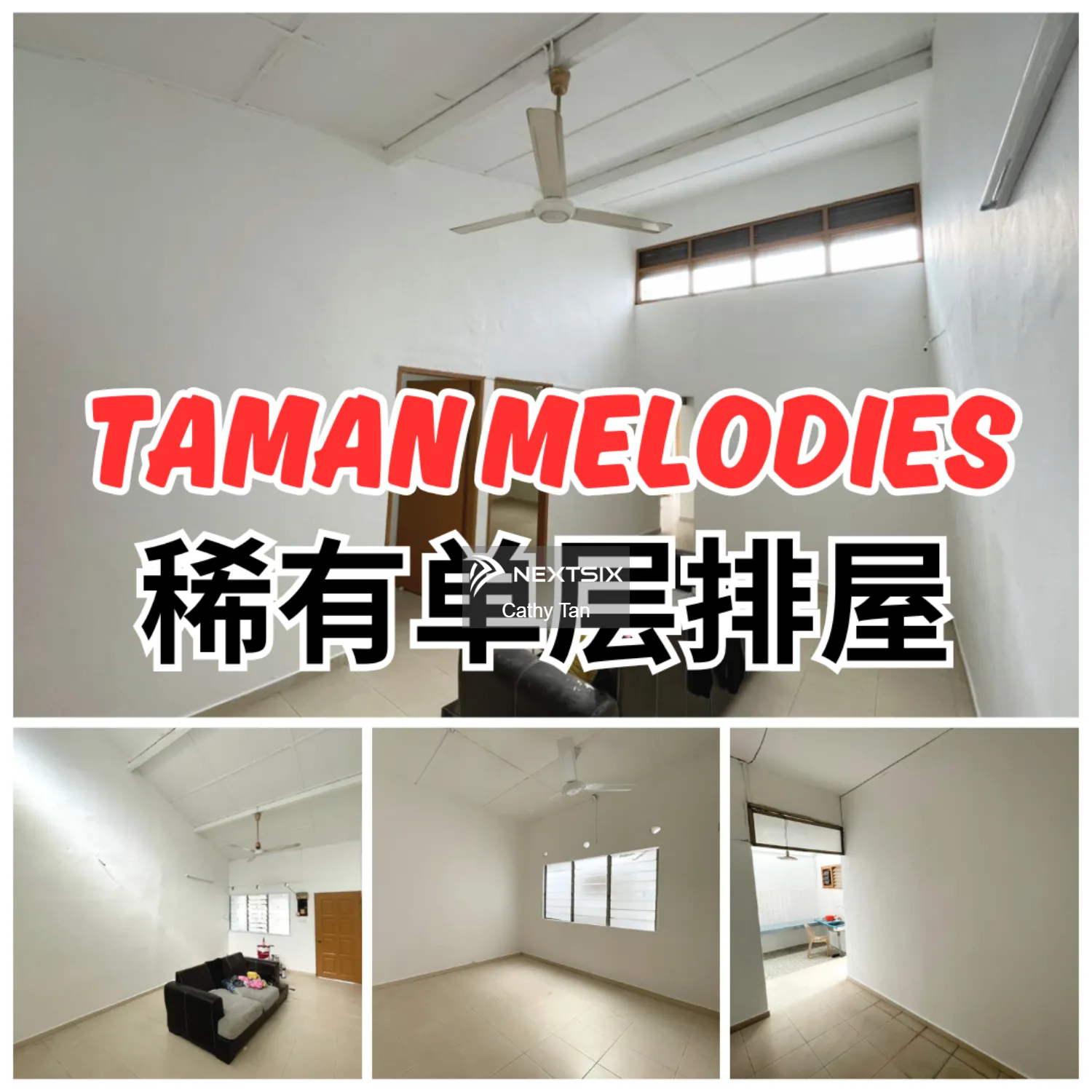 JB Town稀有货来了 新山坡底Taman Melodies原装单层出售