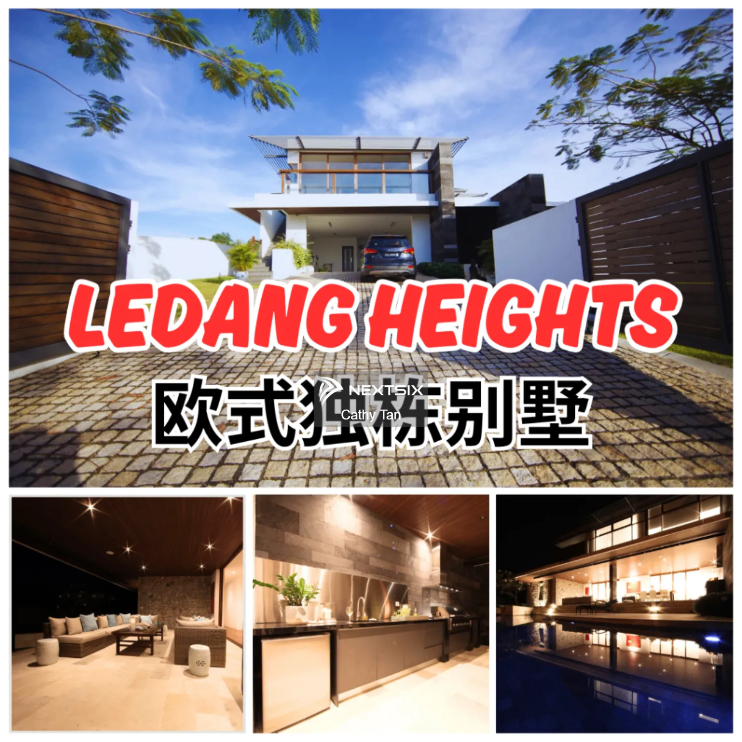 Ledang Heights 拥有5位数收入的豪宅要出售