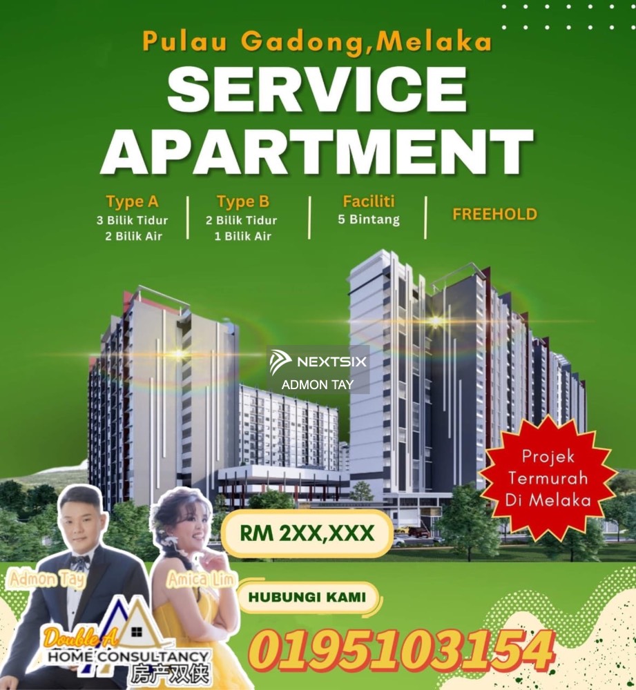 Serviced Residence For Sale in Klebang Melaka