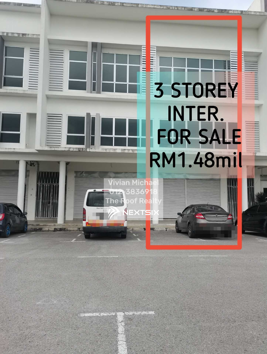 3 Storey INTERMEDIATE Shoplots Campus Hub Commercial