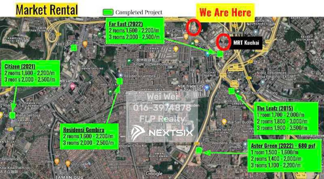 Serviced Residence For Sale in Kuchai Lama Kuala Lumpur