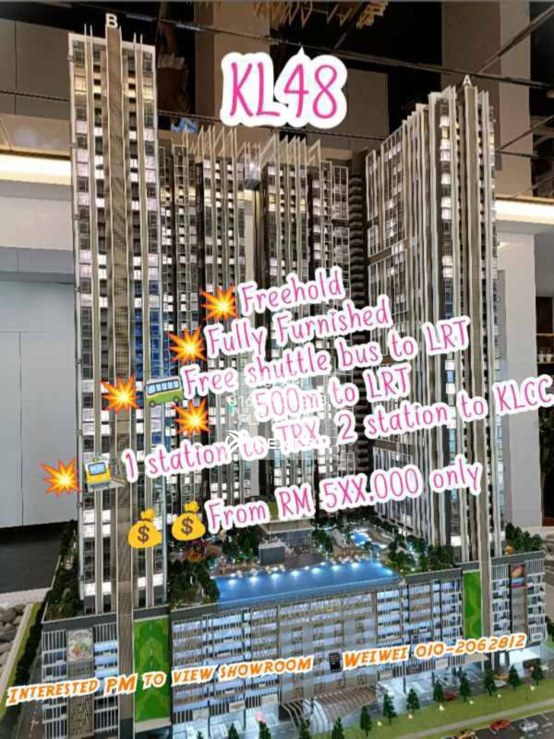 Serviced Residence For Sale in Chan Sow Lin Kuala Lumpur