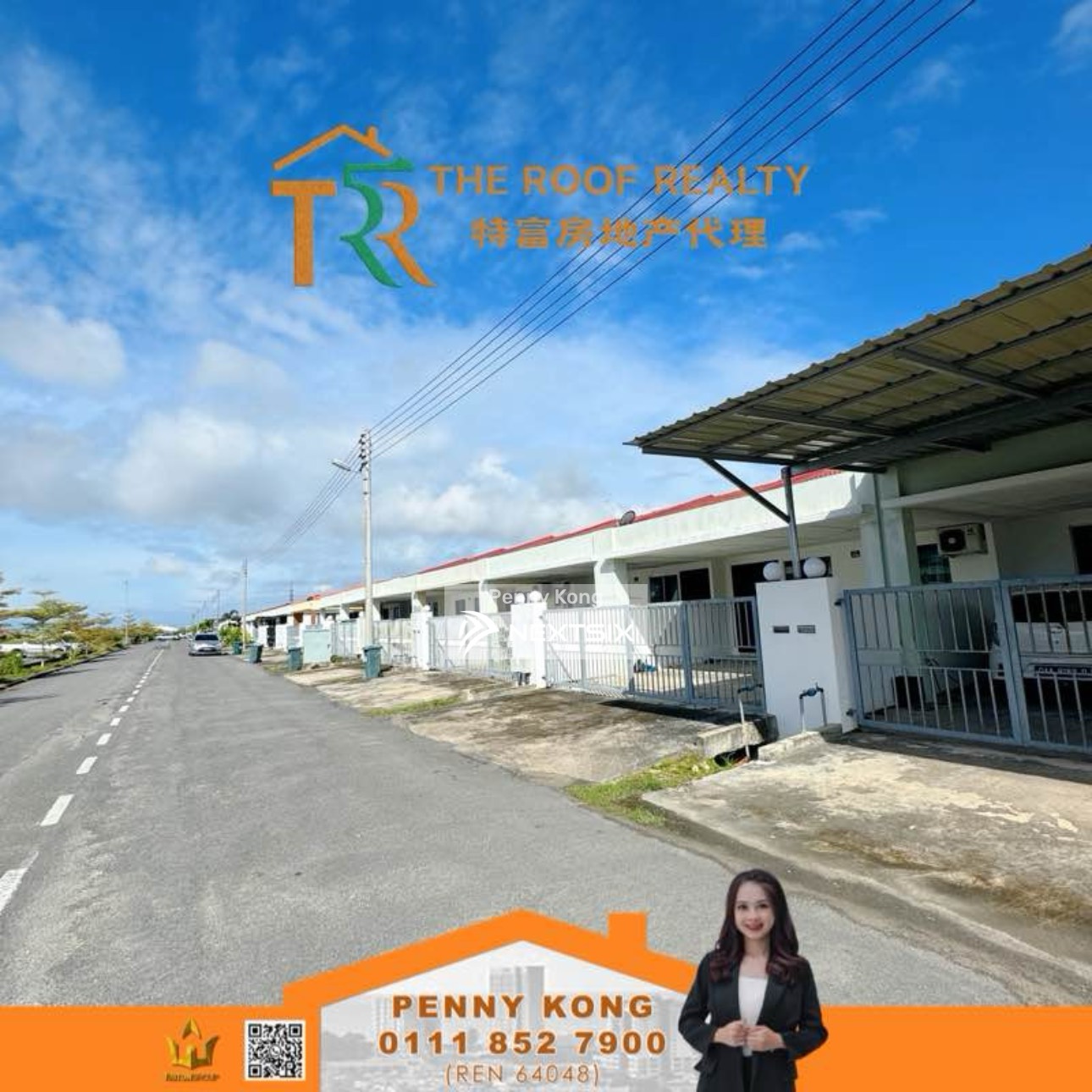 1-sty Terrace/Link House For Sale in Miri Sarawak - Image 2
