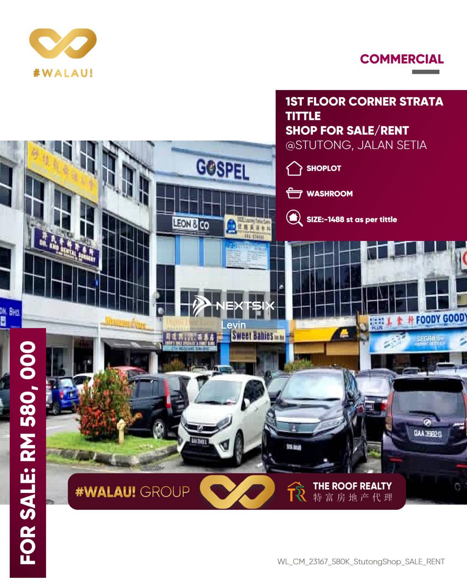Shop Office For Sale in Kuching Sarawak
