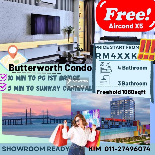 Apartment For Sale in Permatang Pauh Penang