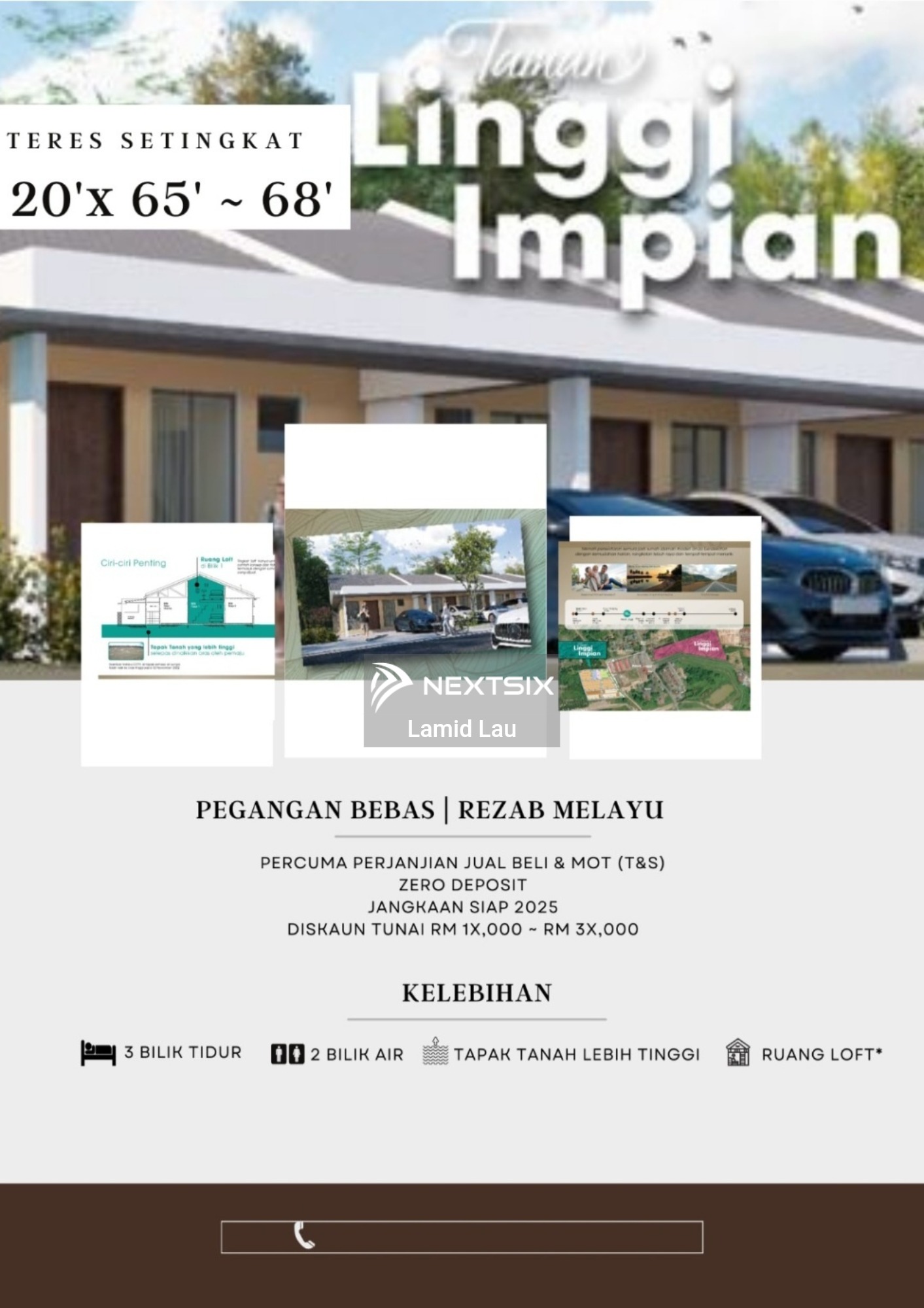 1-sty Terrace/Link House For Sale in Linggi Negeri Sembilan - Image 5