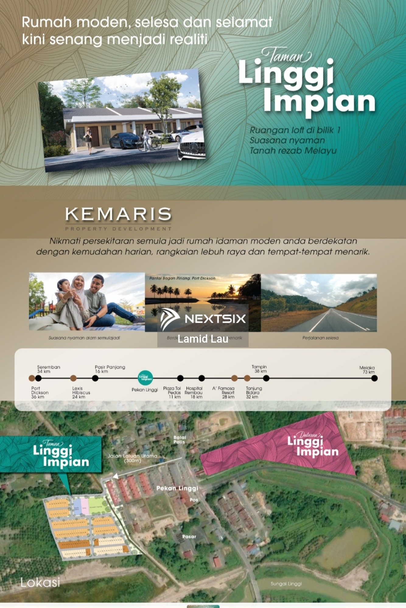 1-sty Terrace/Link House For Sale in Linggi Negeri Sembilan - Image 4