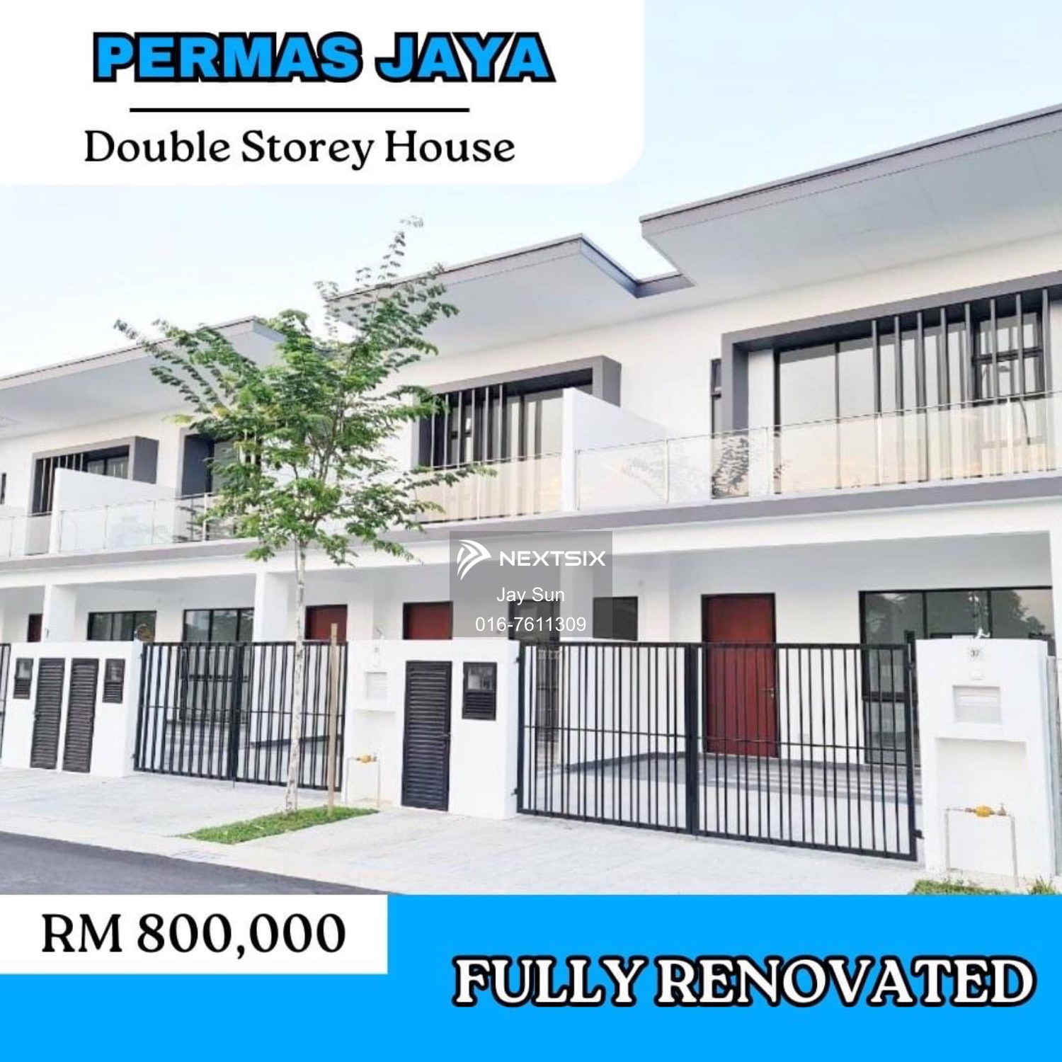 2-sty Terrace/Link House For Sale in Johor Bahru Johor