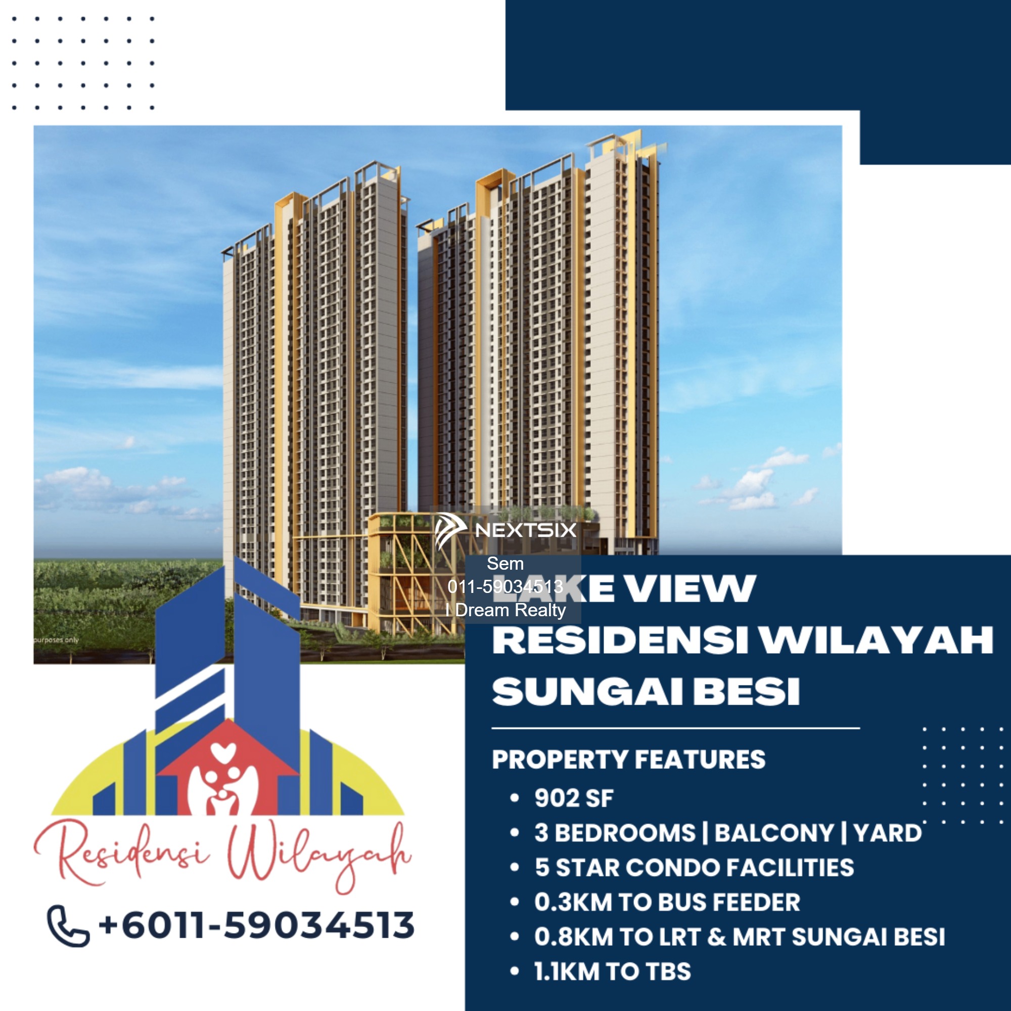 Condominium For Sale in Sungai Besi Kuala Lumpur