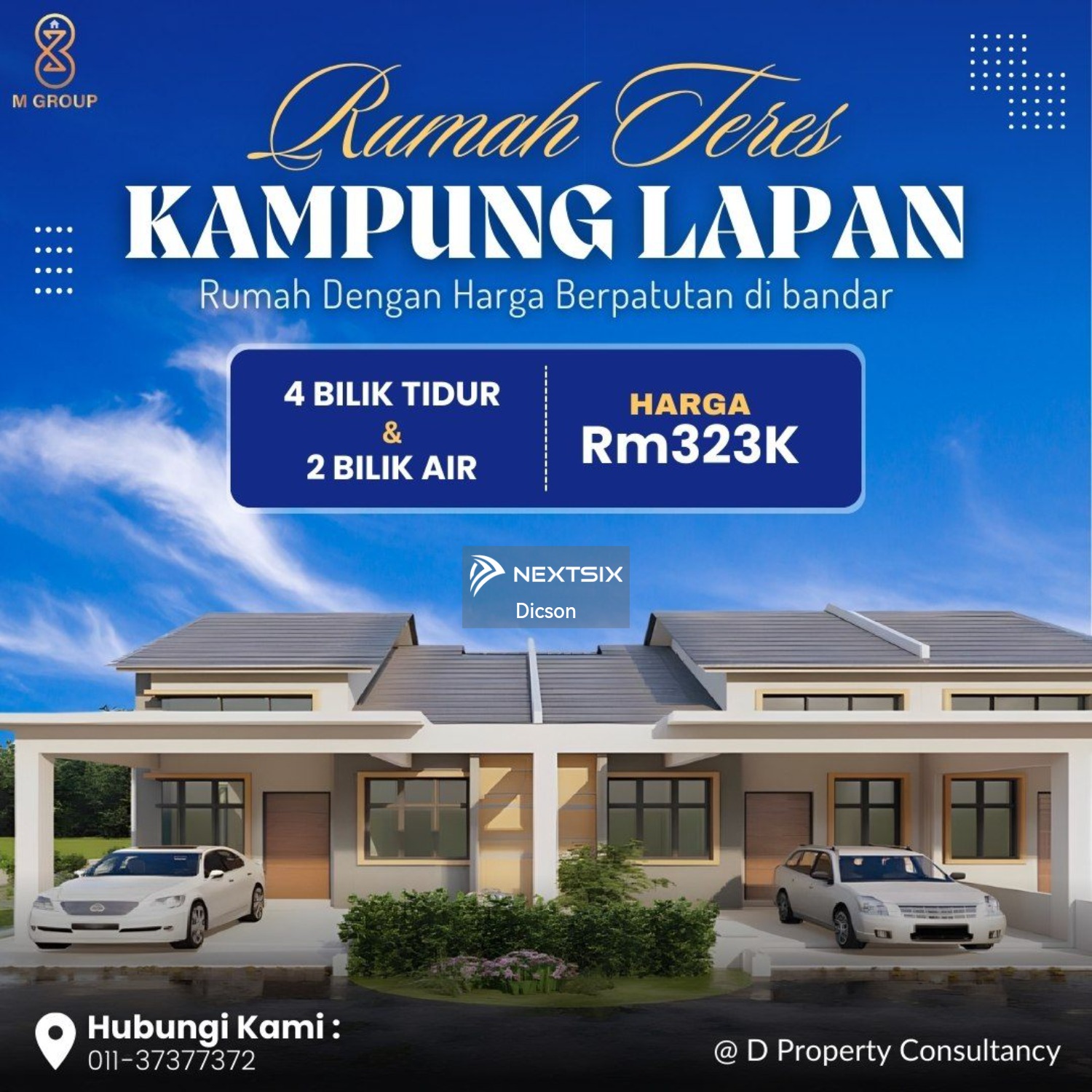 1-sty Terrace/Link House For Sale in Melaka Tengah Melaka