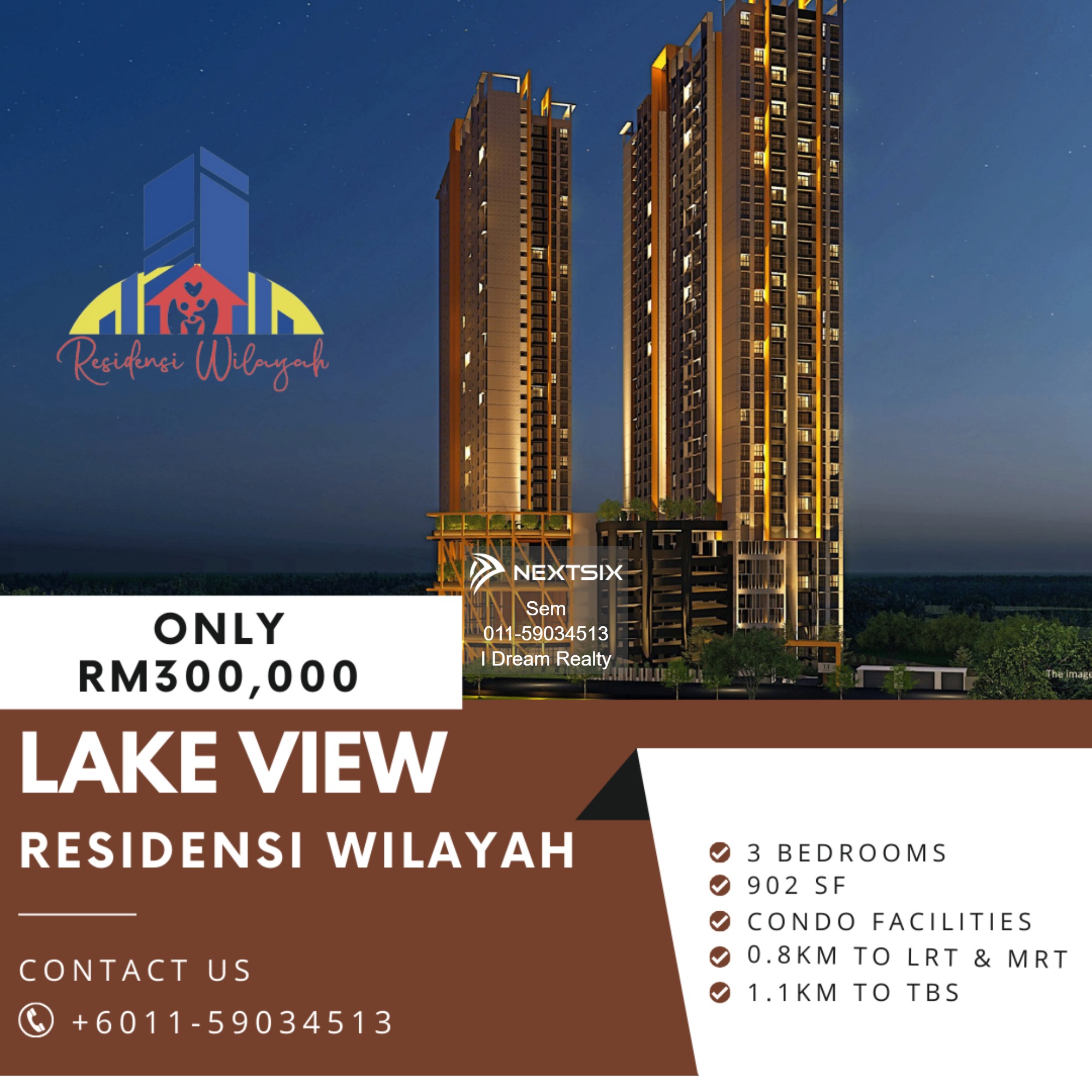 Condominium For Sale in Sungai Besi Kuala Lumpur