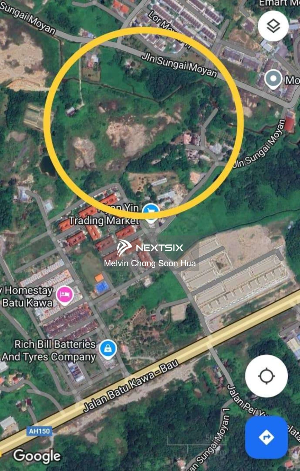 Sungai Moyan Land For Sale