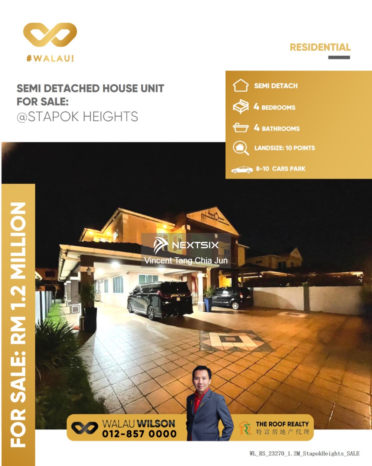 Semi-detached House For Sale in Kuching Sarawak - Image 5