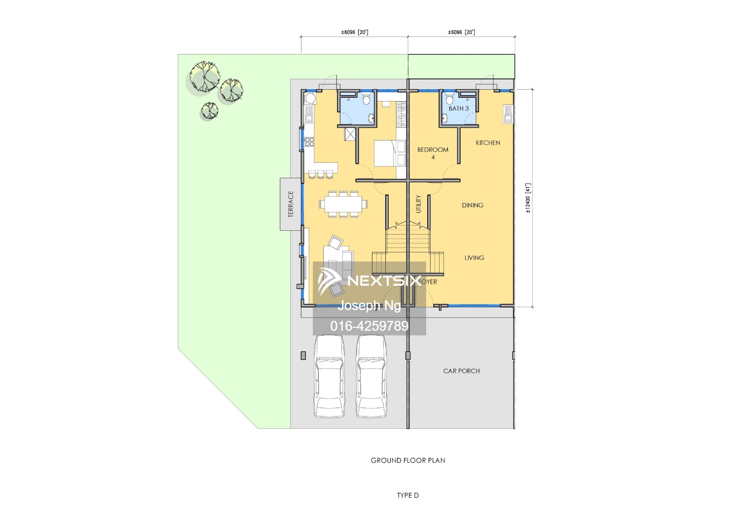 Semi-detached House floor plan - Image 1