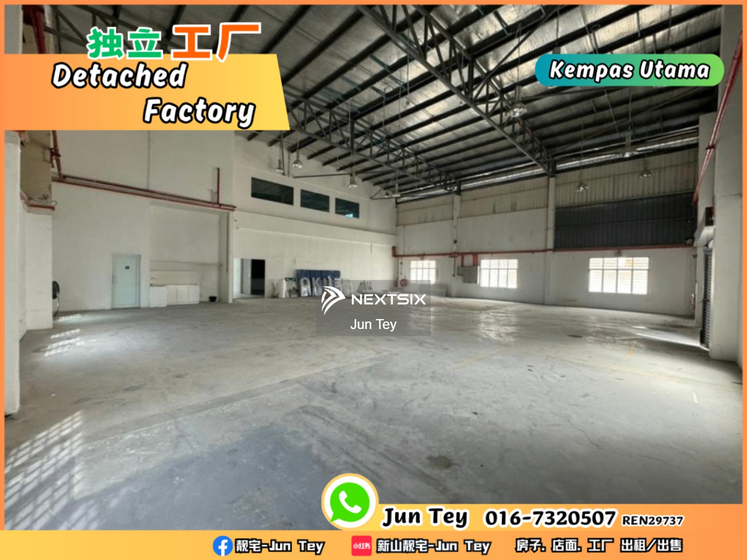 Detached Factory For Sale in Johor Bahru Johor