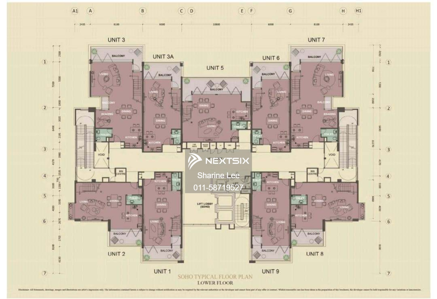 Condominium floor plan - Image 2
