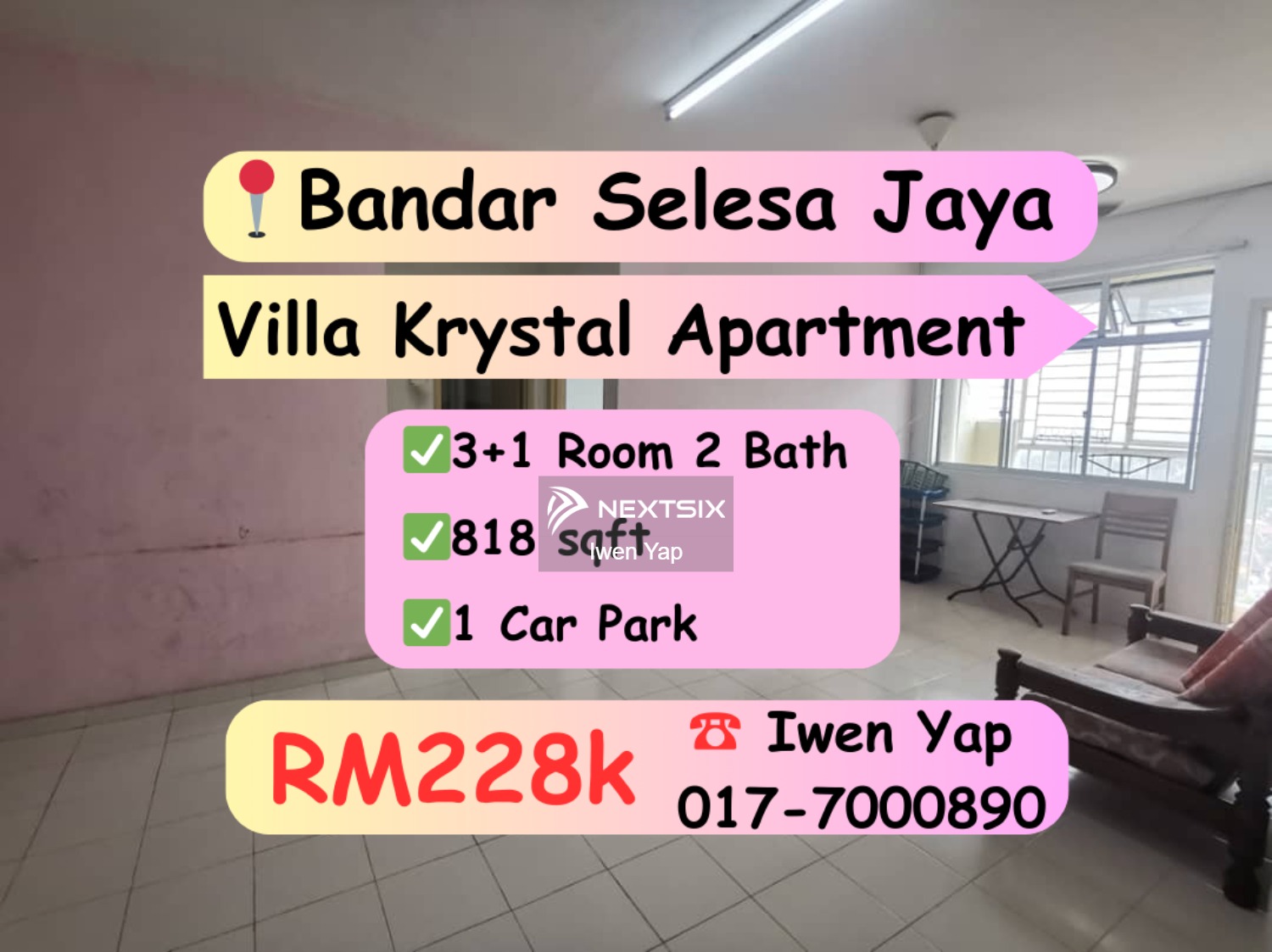 Apartment For Sale in Skudai Johor
