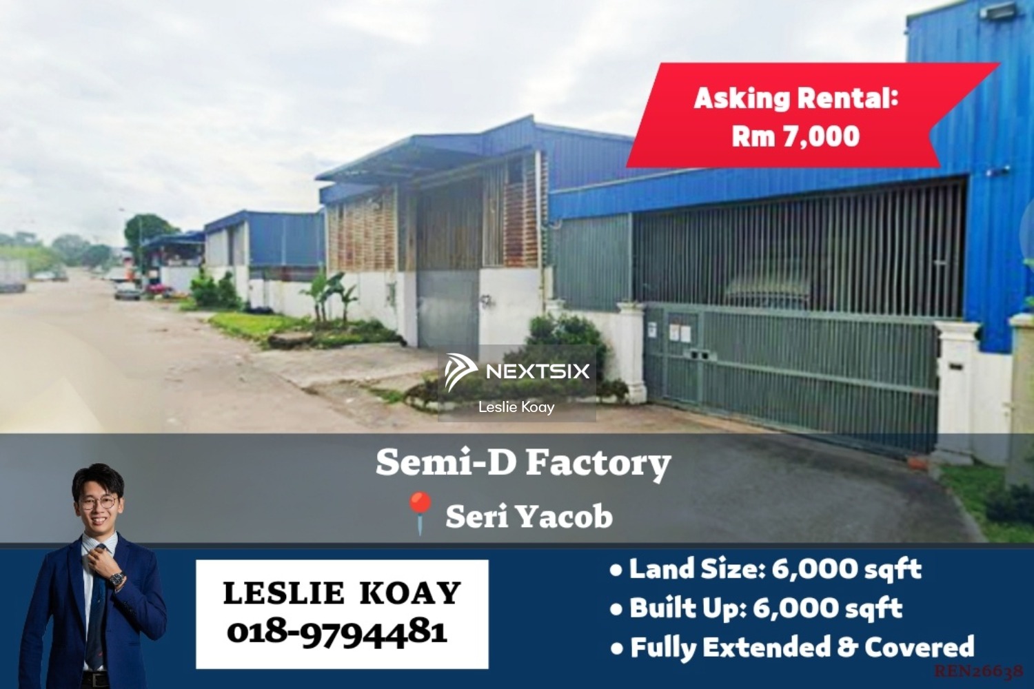 Semi-D Factory For Rent in Skudai Johor