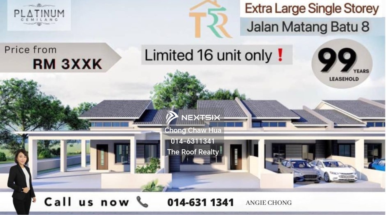 1-sty Terrace/Link House For Sale in Kuching Sarawak