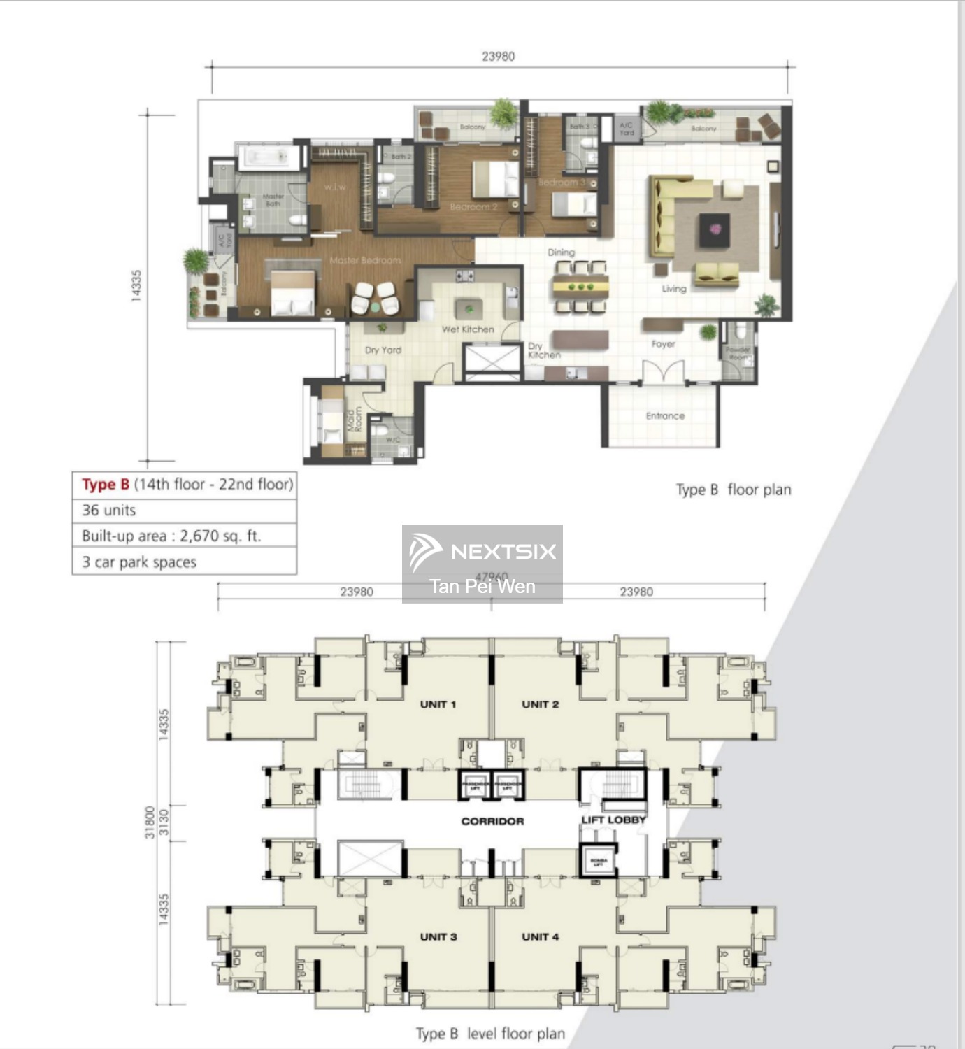 Condominium floor plan - Image 2