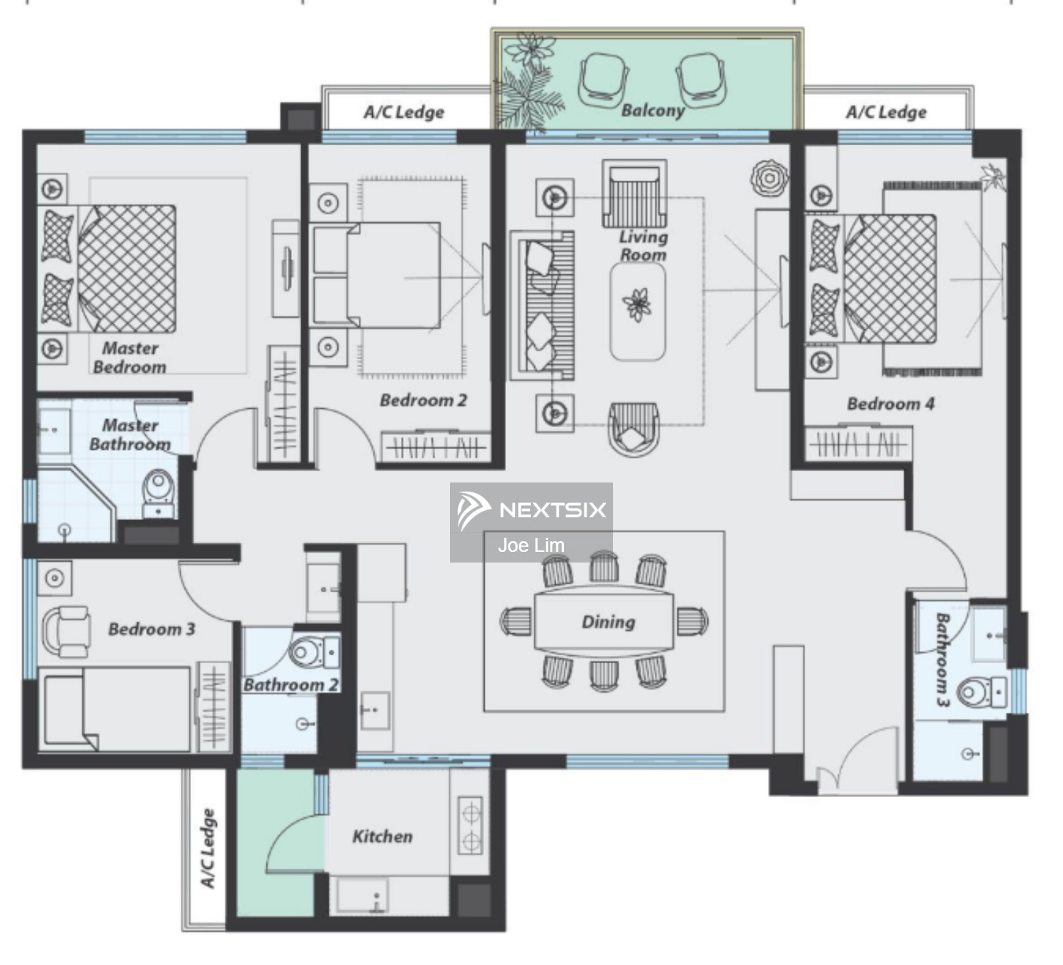 Serviced Residence floor plan - Image 3