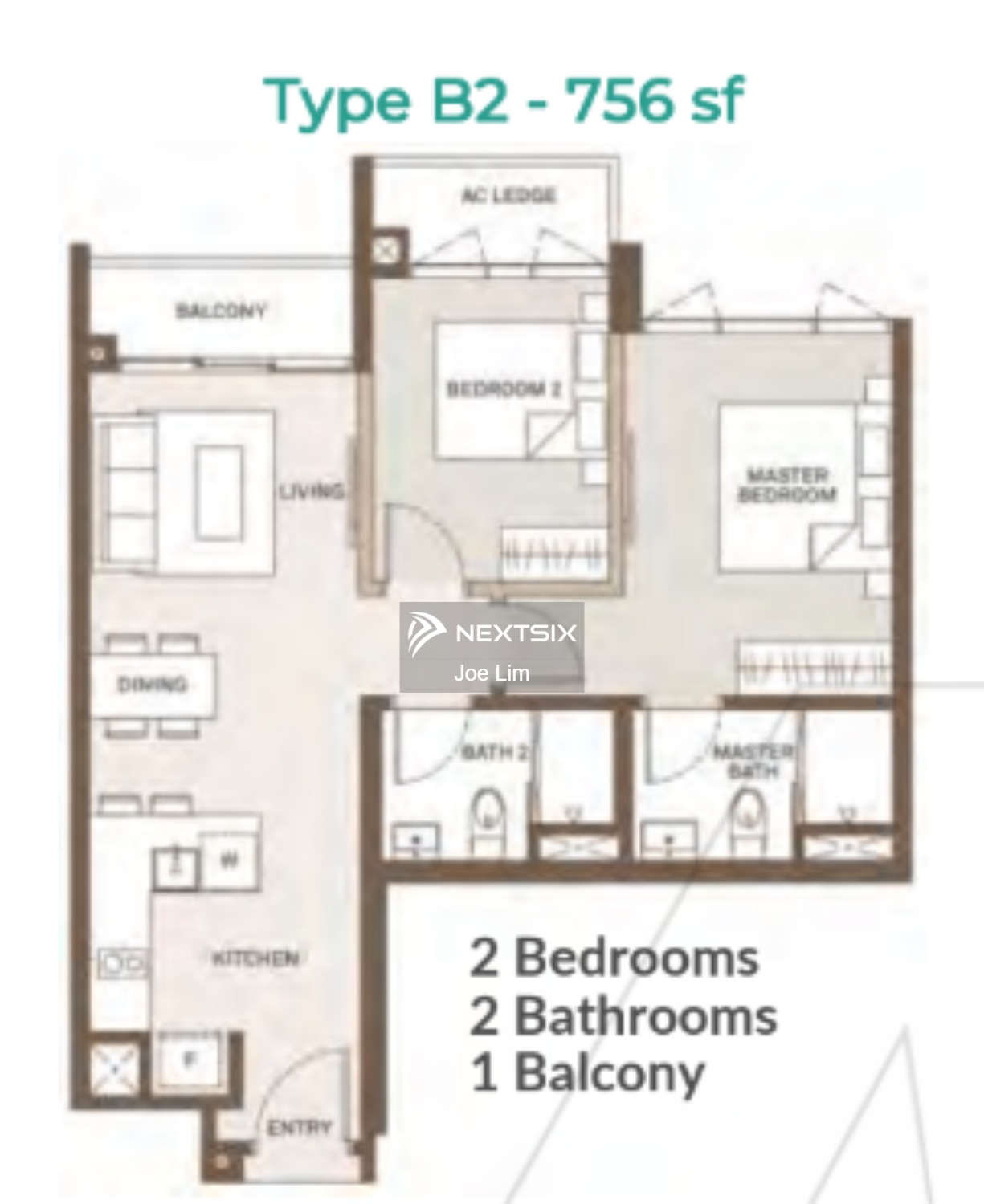 Serviced Residence floor plan - Image 2