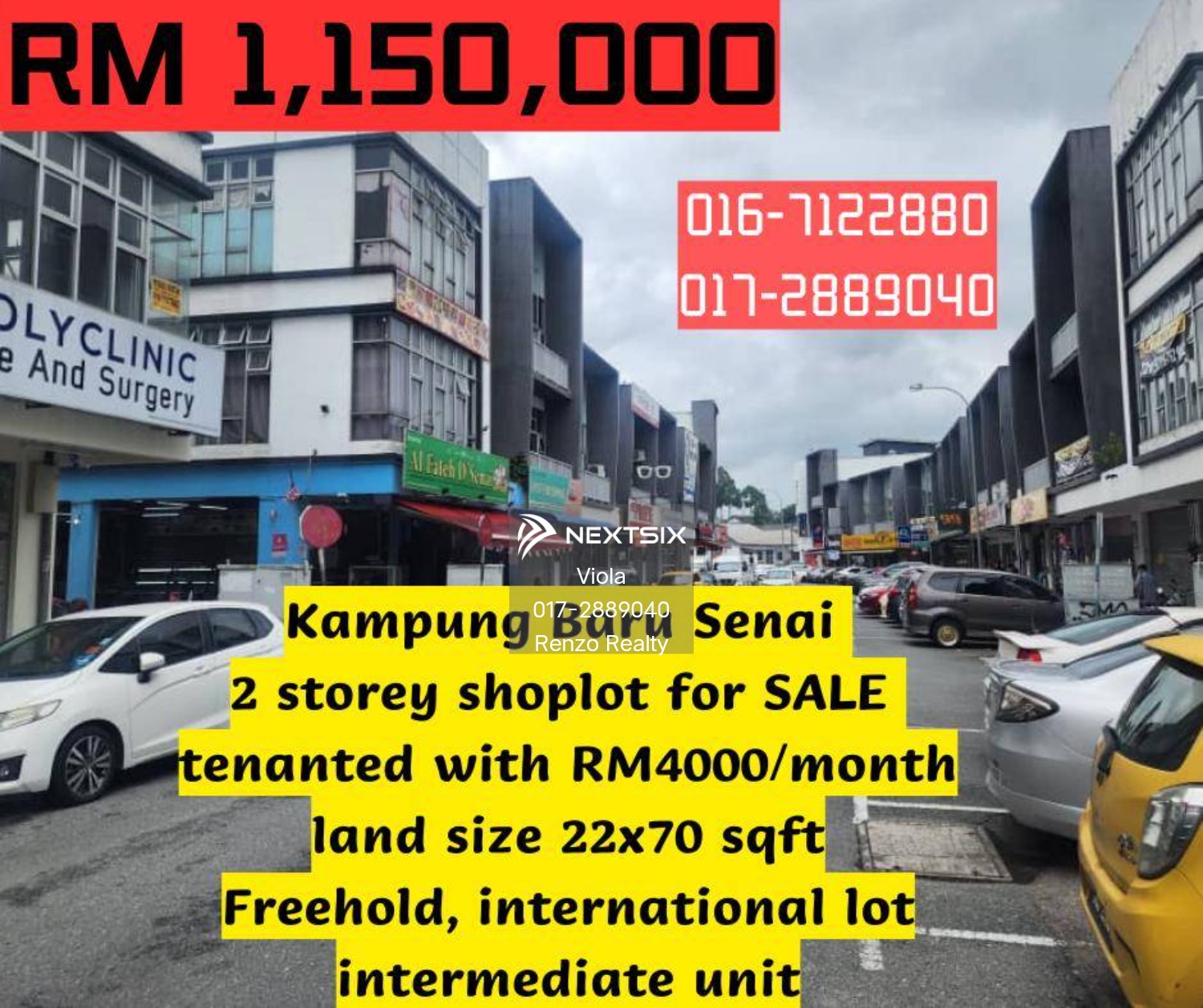 Shop Office For Sale in Senai Johor