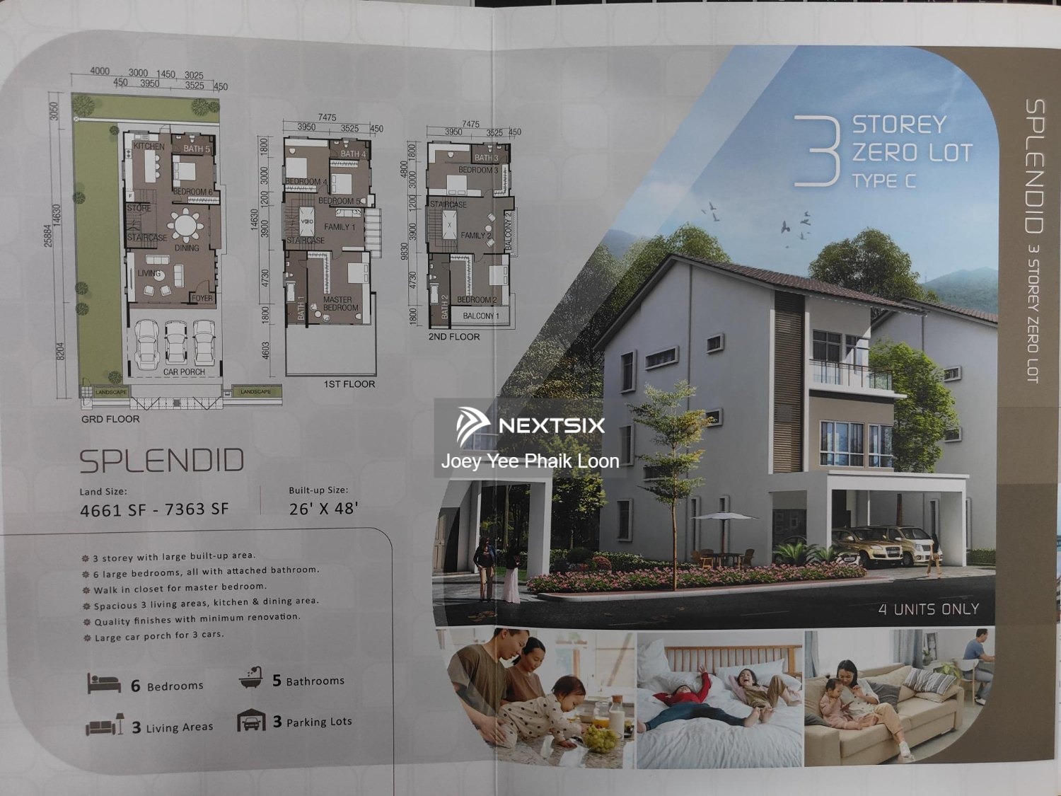 3-sty Terrace/Link House For Sale in Bukit Mertajam Penang - Image 2