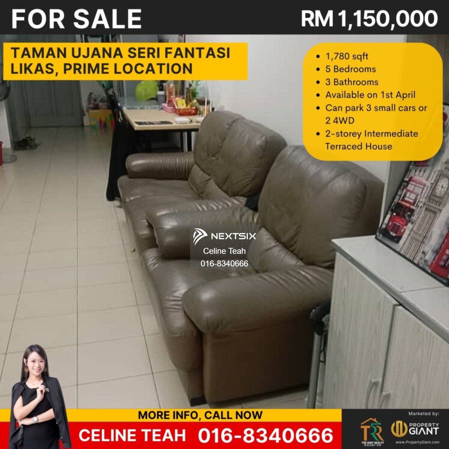 2-sty Terrace/Link House For Sale in Kota Kinabalu Sabah