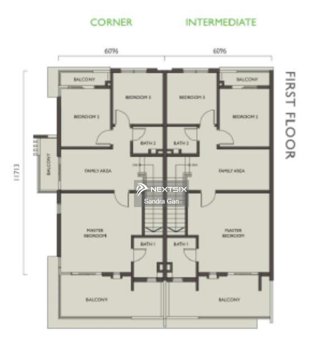 2-sty Terrace/Link House floor plan - Image 2