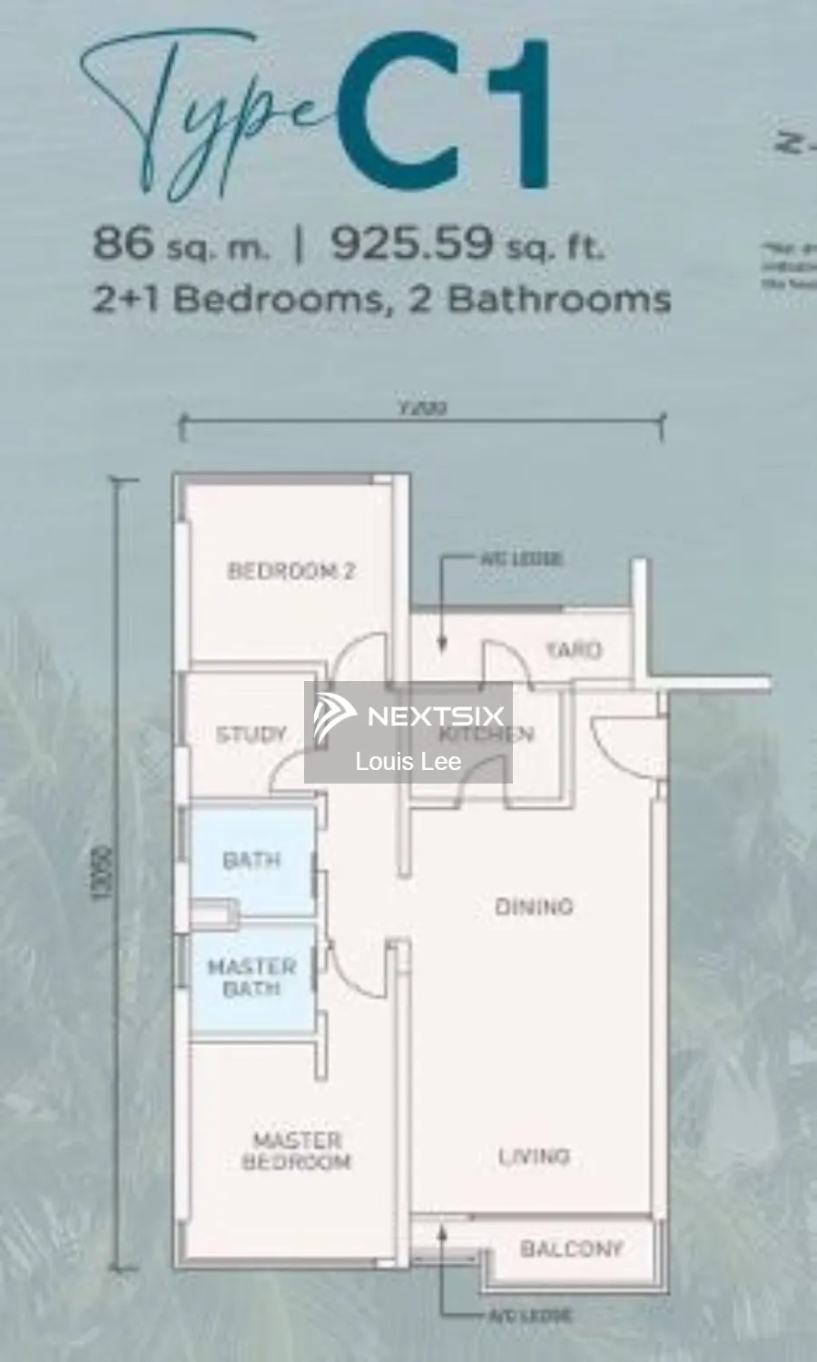 Condominium floor plan - Image 5