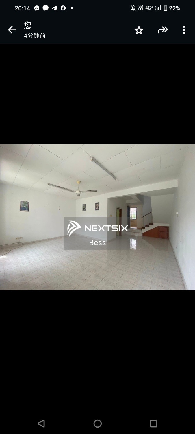 1.5-sty Terrace/Link House For Rent in Ulu Tiram Johor