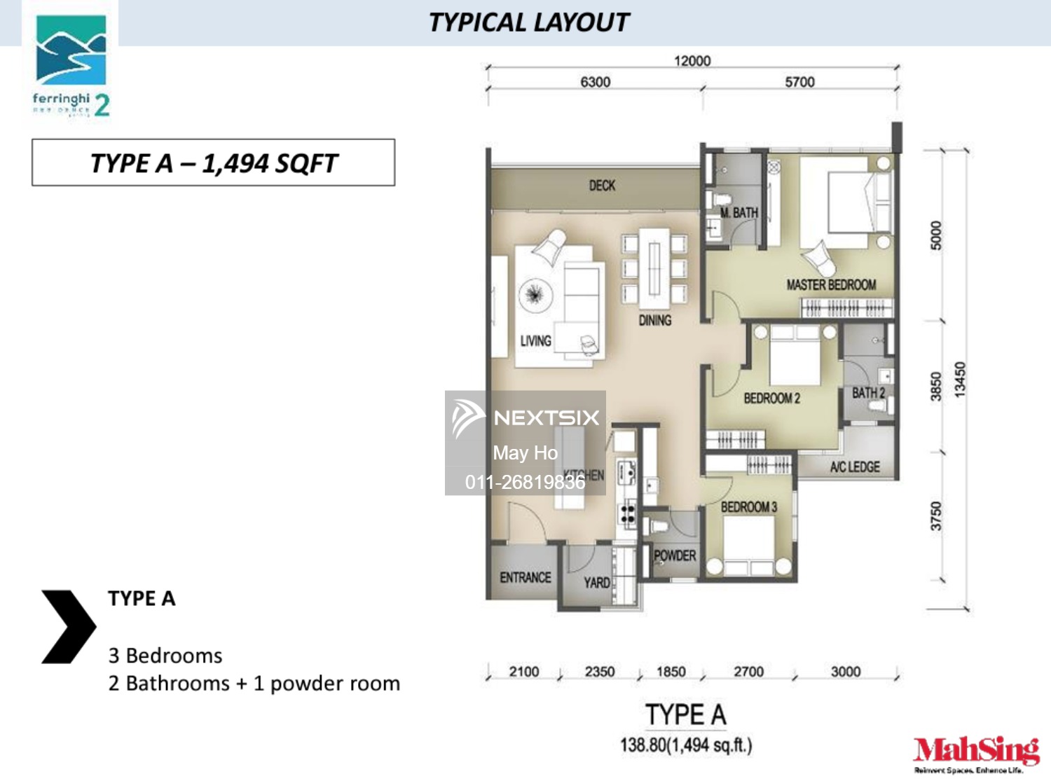 Condominium floor plan - Image 4